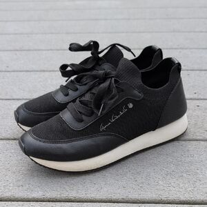 Gloria Vanderbilt Gardner Sneakers | Black Platform Sneakers